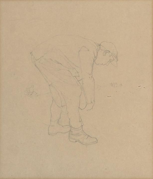 Rudolph Ihlee - Study For \'The Berry Pickers\'