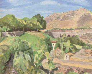 Rudolph Ihlee - Sunlit Landscape