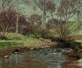 Rudolph Onslow Ford - By the brook