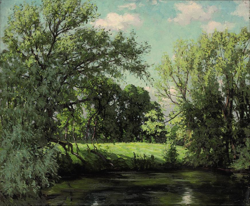 Rudolph Onslow Ford - Summer along the river