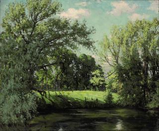 Rudolph Onslow Ford - Summer along the river