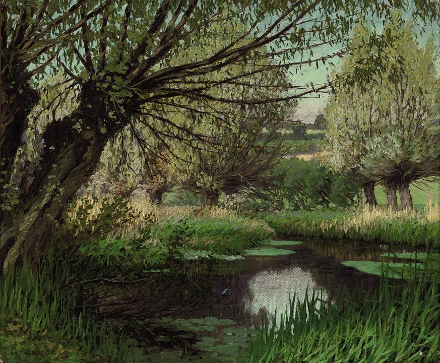 Rudolph Onslow Ford - The haunt of the Kingfisher