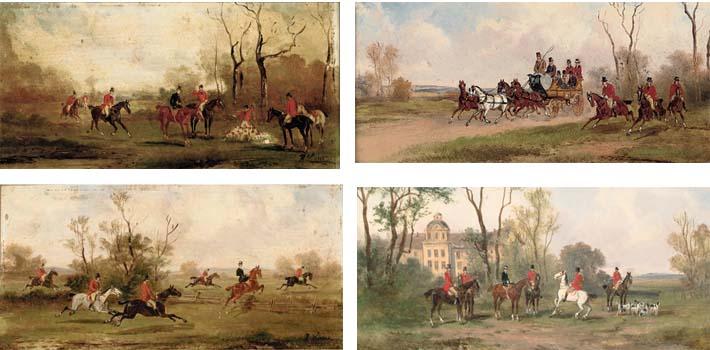 Rudolph Stone - Off To The Meet; The Meet; Tally Ho!; And The Kill