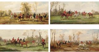 Rudolph Stone - The Meet; Preparing To Set Off; Tally Ho!; And The Kill