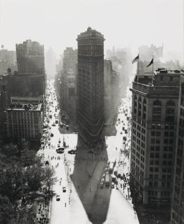 Rudy Burckhardt - Flatiron Building in Summer, c. 1947