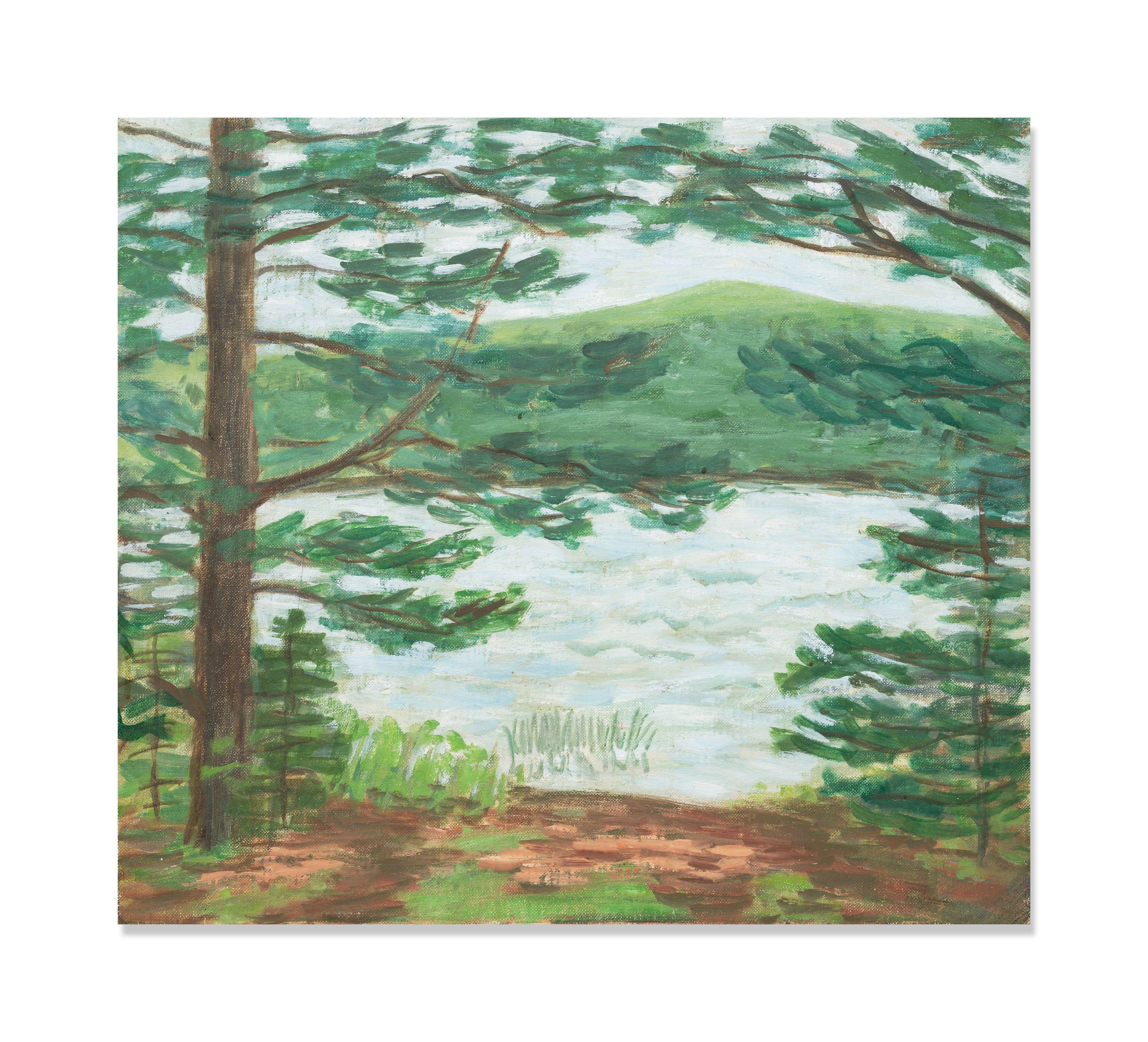 Rudy Burckhardt - Pond V