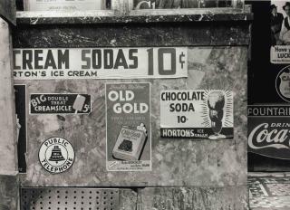 Rudy Burckhardt - Soda Counter, 1939