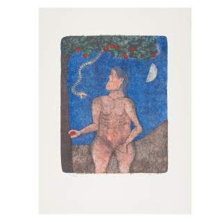 Rufino Tamayo - Adán; Eva, from Tamayo 90 aniversario 2