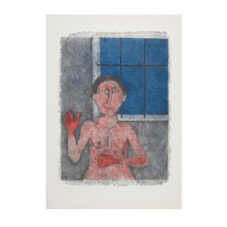 Rufino Tamayo - Artículo 28; La Coqueta, from Tamayo 90 aniversario 2
