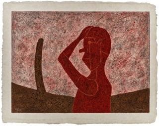 Rufino Tamayo - Busto en Rojo / Bust in Red