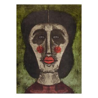 Rufino Tamayo - Cabeza de Mujer, from Rufino Tamayo 15 litografías