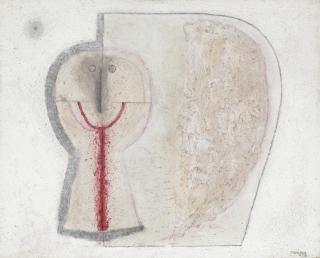 Rufino Tamayo - Cabeza en blanco