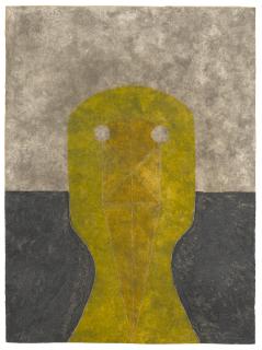 Rufino Tamayo - Cabeza en Ocre, from Rufino Tamayo 8 Aguafuertes
