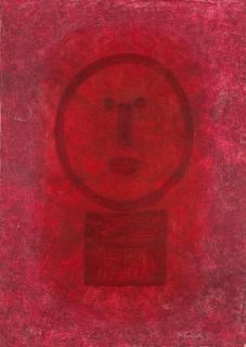 Rufino Tamayo - Cara en Rojo