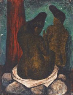 Rufino Tamayo - Dos bañistas
