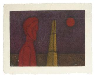 Rufino Tamayo - Figura en Rojo (P. 335)