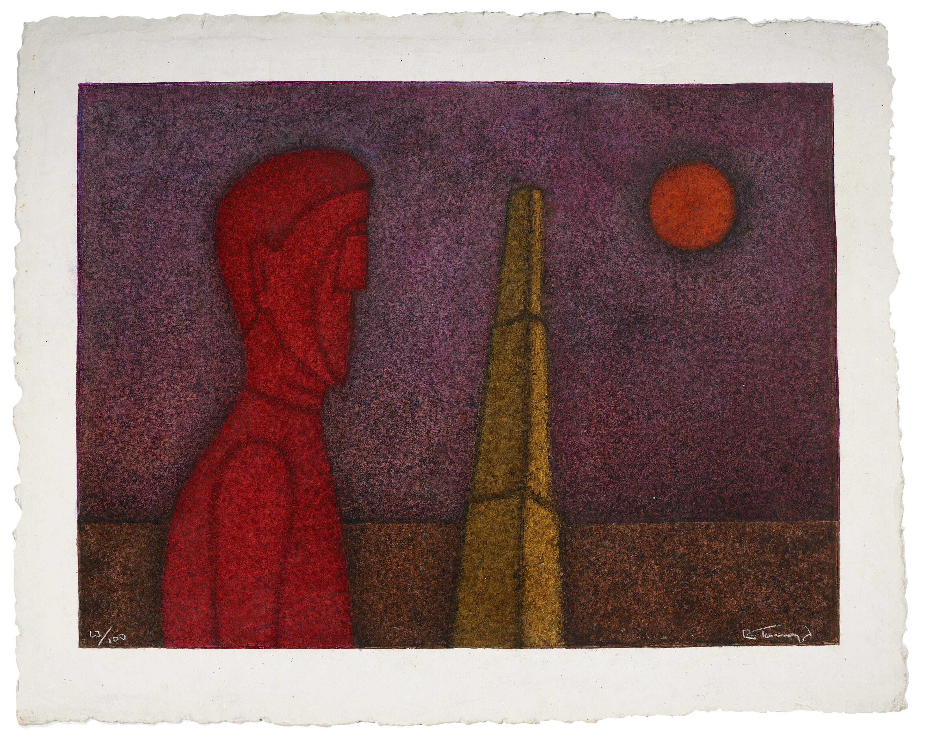Rufino Tamayo - Figure in Red