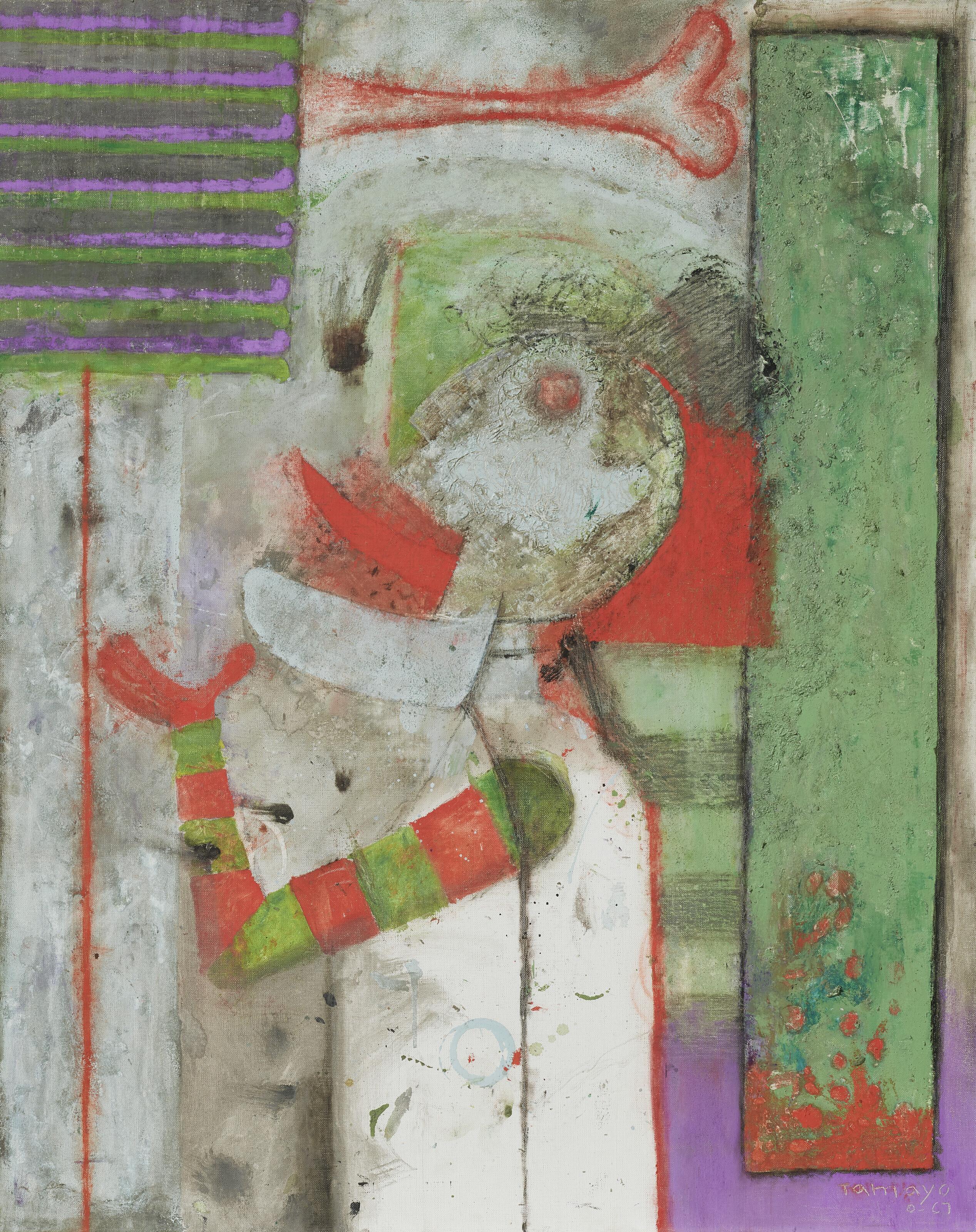 Rufino Tamayo - Hombre sacando la lengua