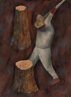 Rufino Tamayo - Leñador