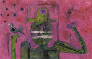 Rufino Tamayo - L\'homme et oiseau
