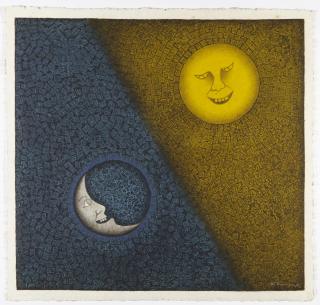 Rufino Tamayo - Luna y sol