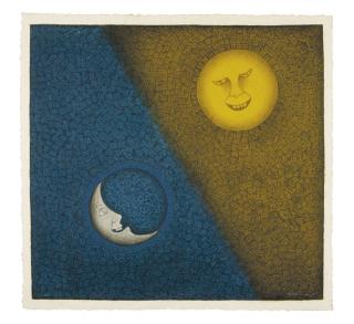Rufino Tamayo - Luna y sol