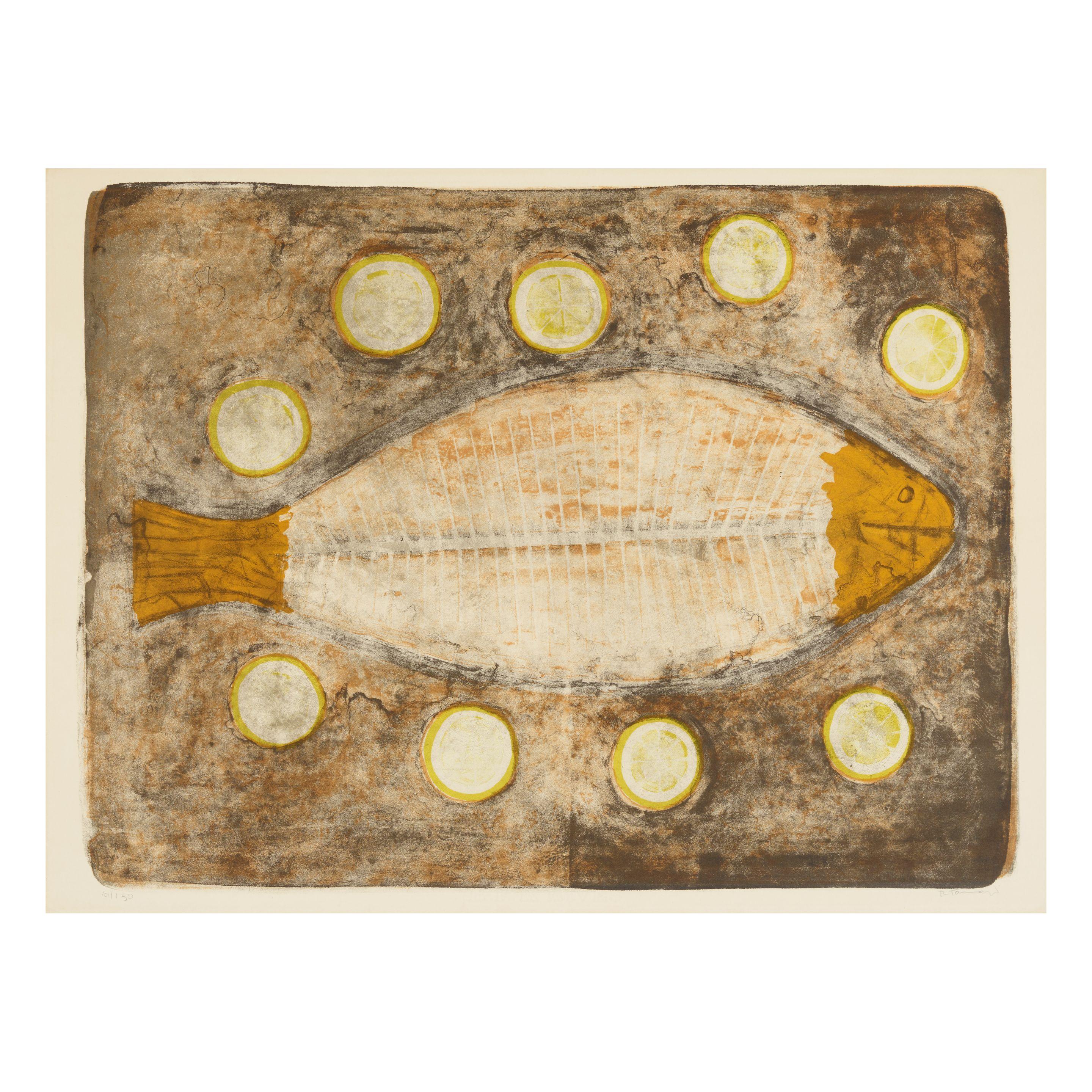 Rufino Tamayo - Medio Pescado