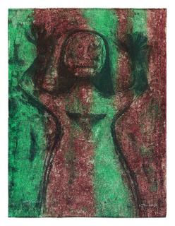 Rufino Tamayo - Mujer Con Los Brazos En Alto (Pereda 224)