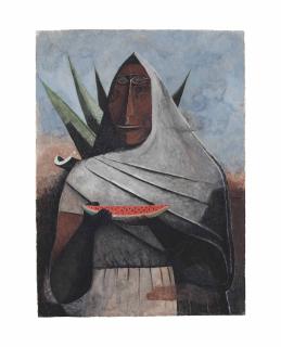 Rufino Tamayo - Mujer con sandía