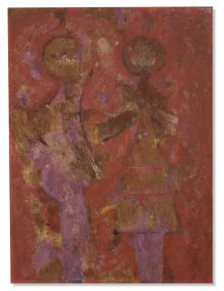 Rufino Tamayo - Pareja en rojo