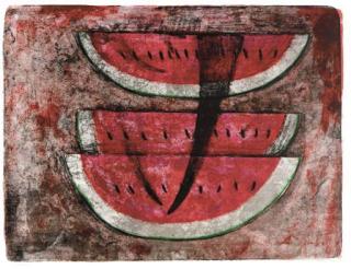 Rufino Tamayo - Pasteque #1, from Las Mujeres
