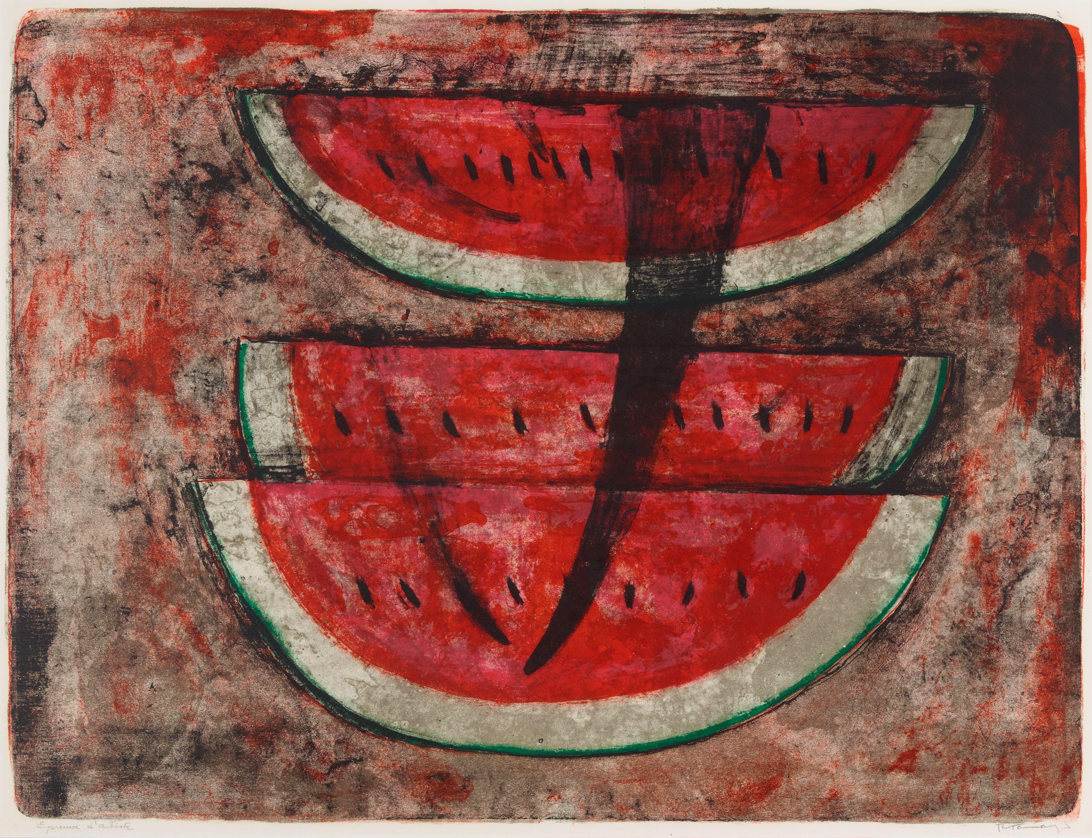 Rufino Tamayo - Pastèque #1