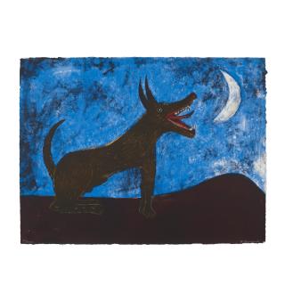 Rufino Tamayo - Perro de Luna, from The Mexican Masters