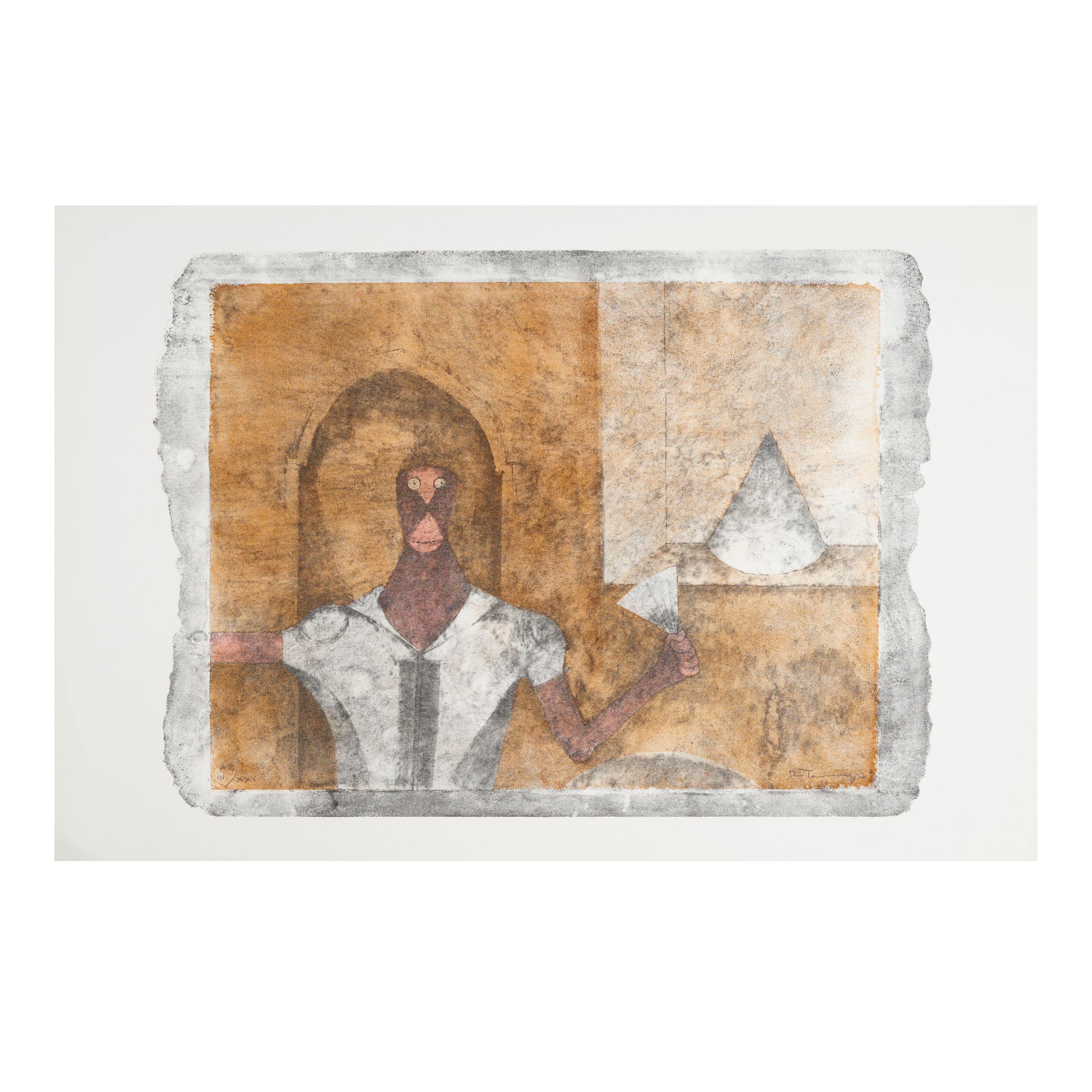 Rufino Tamayo - Perro Herido; El Ermitaño, each from the Tamayo 90 aniversario 2