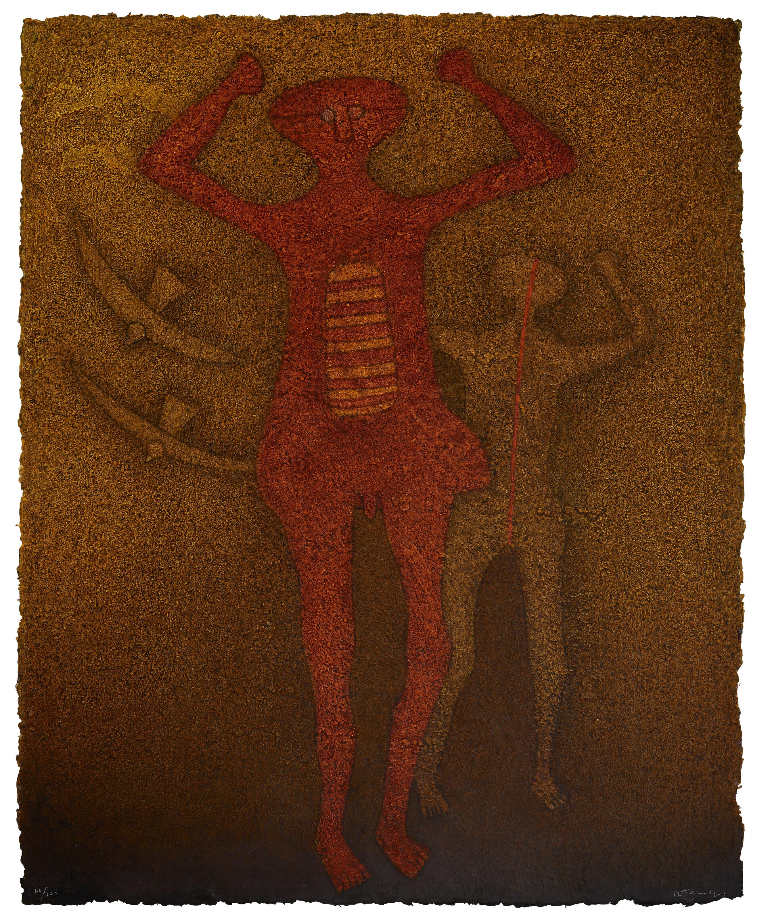 Rufino Tamayo - Personages with Birds