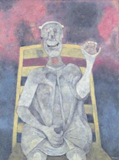Rufino Tamayo - Personaje guiñando un ojo