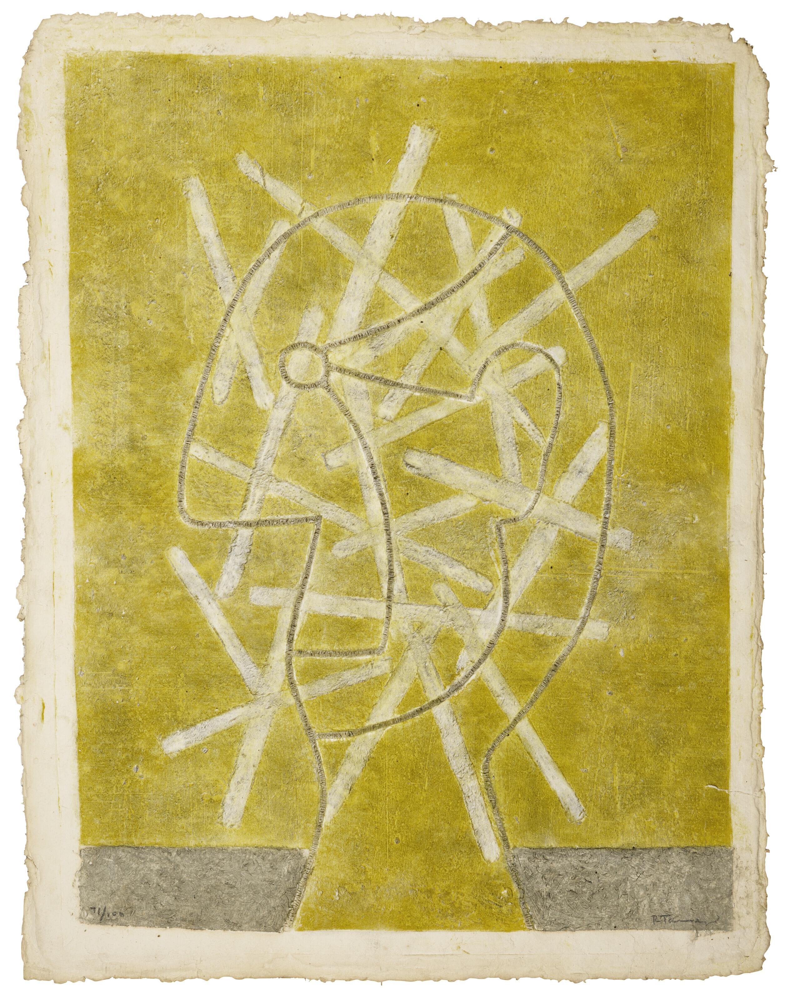 Rufino Tamayo - Profile in Yellow