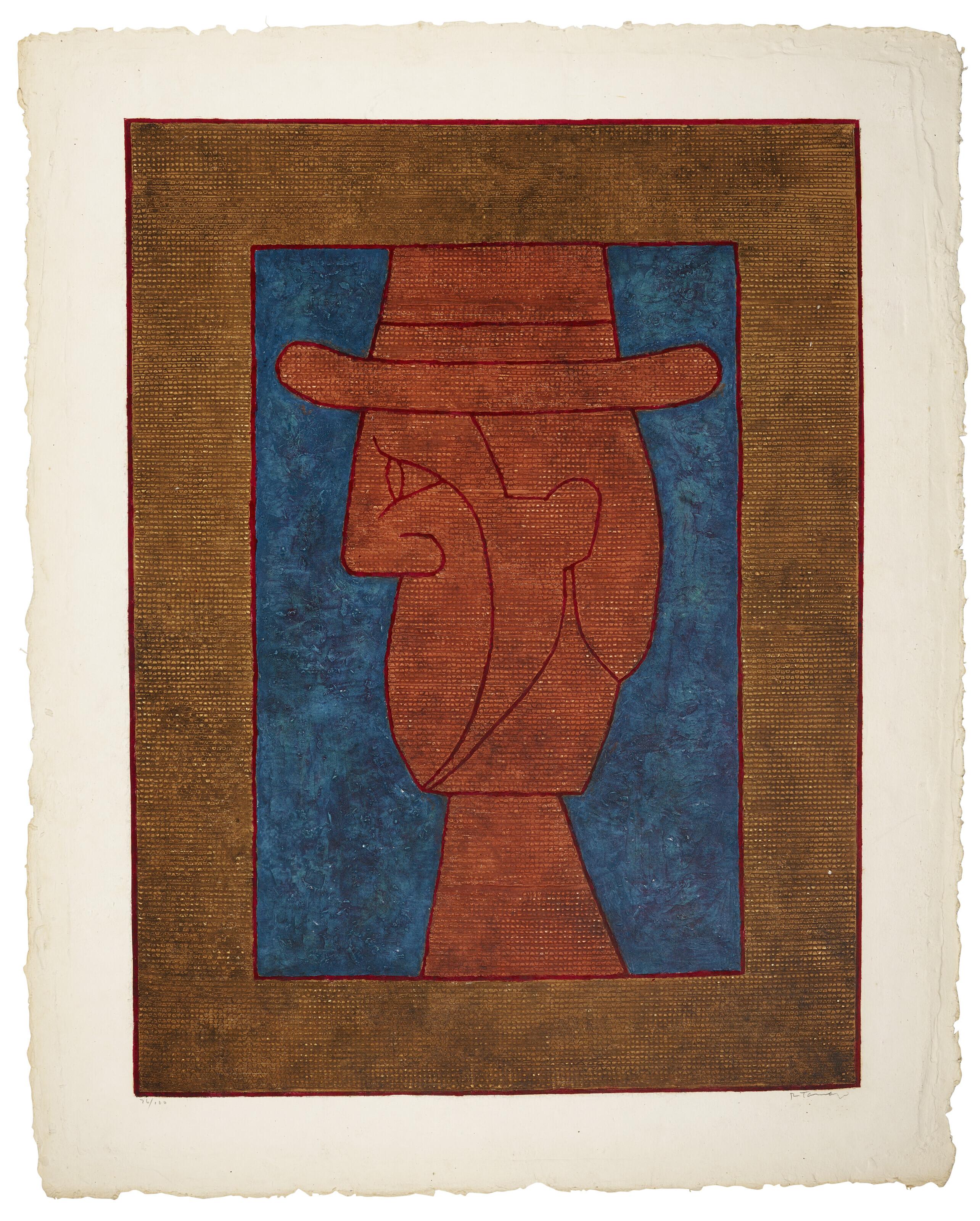 Rufino Tamayo - Profile with Hat