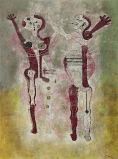 Rufino Tamayo - Re-Encuentro (Danzantes)
