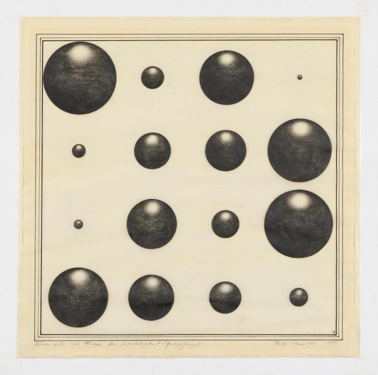 Rune Mields - »Dürer oder die Frage der Gerechtigkeit (Spiegelung)».