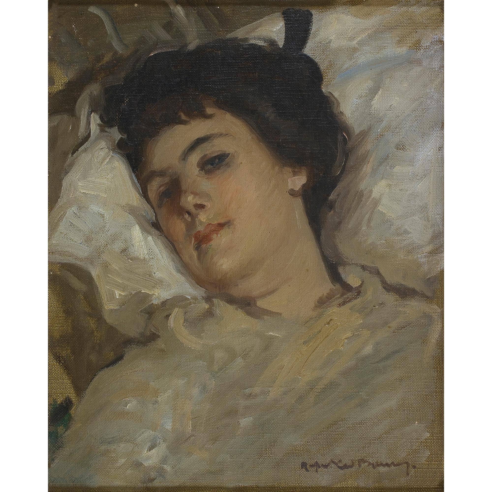 Rupert Bunny - Australian Portrait Of The Artist\'S Wife