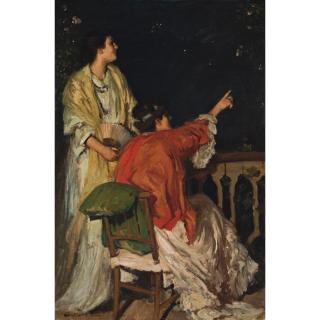 Rupert Bunny - Australian The Falling Star