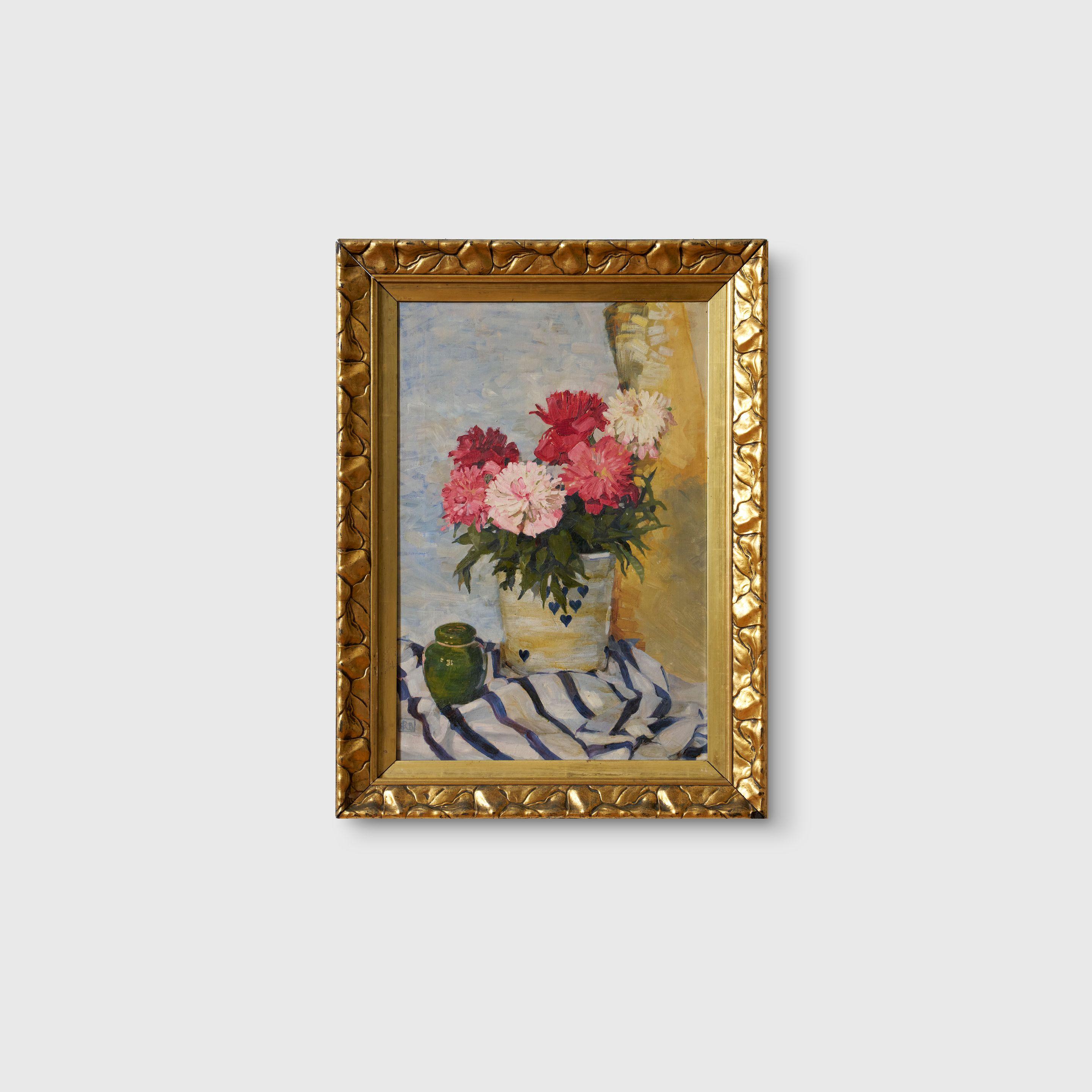 Rupert Bunny - Flowers in a Hungarian Jar, c.1926-1932