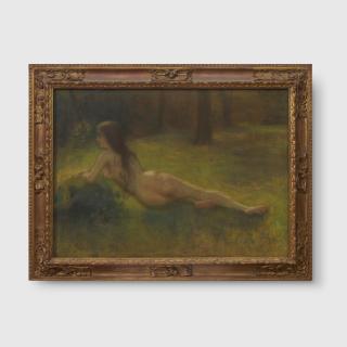 Rupert Bunny - Reclining Nude