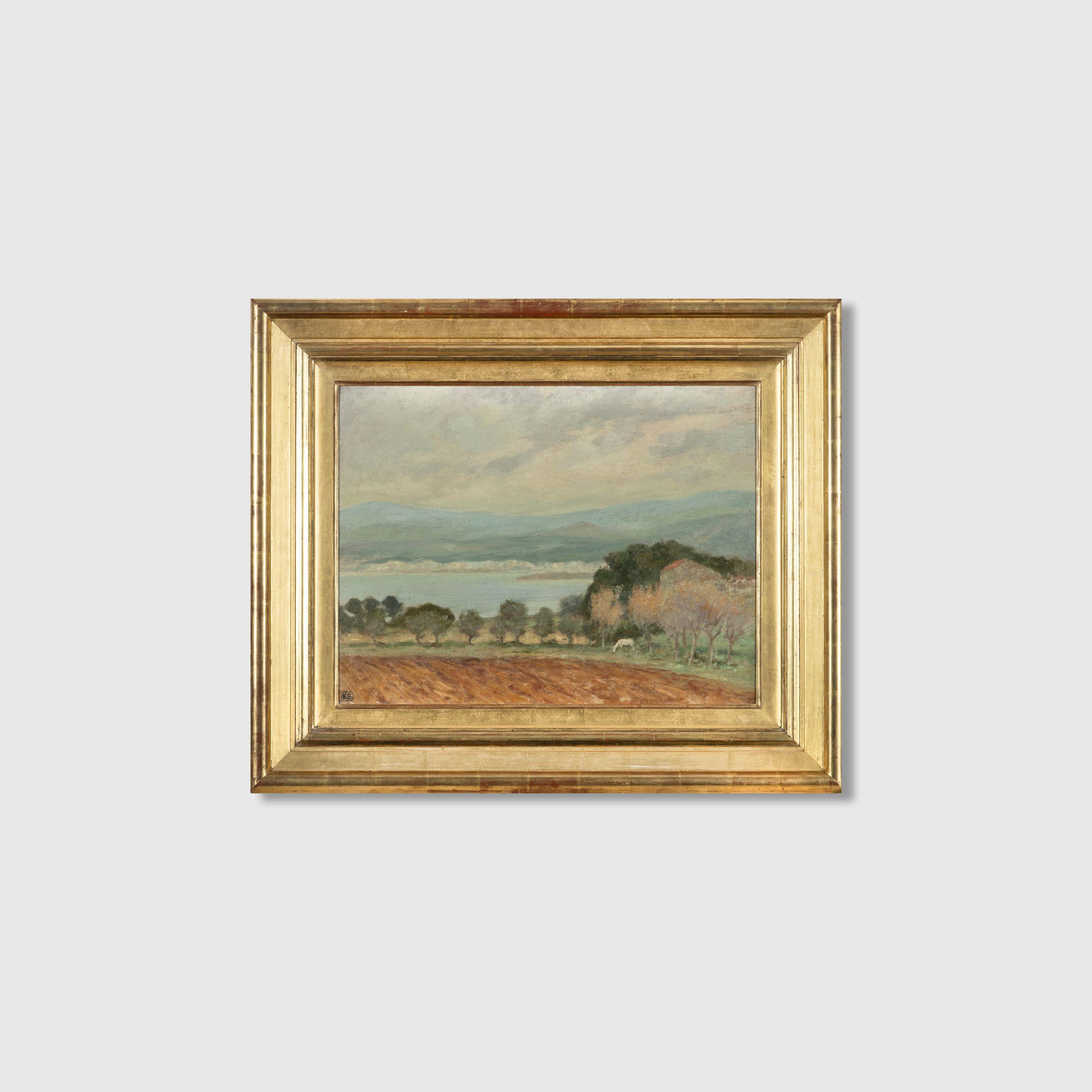 Rupert Bunny - Sea and Hills, 1925