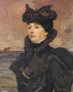 Rupert Charles Wulsten Bunny - Portrait Of A Woman