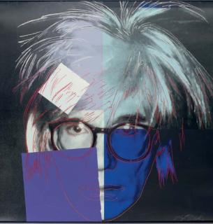 Rupert Jasen Smith - Homage to Andy Warhol: Self Portraits: one plate