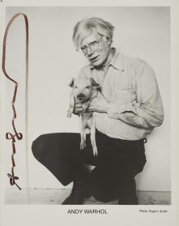 Rupert Jasen Smith - Warhol with Pig.