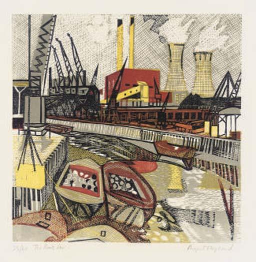 Rupert Shephard - Five plates, from London - the Passing Scene