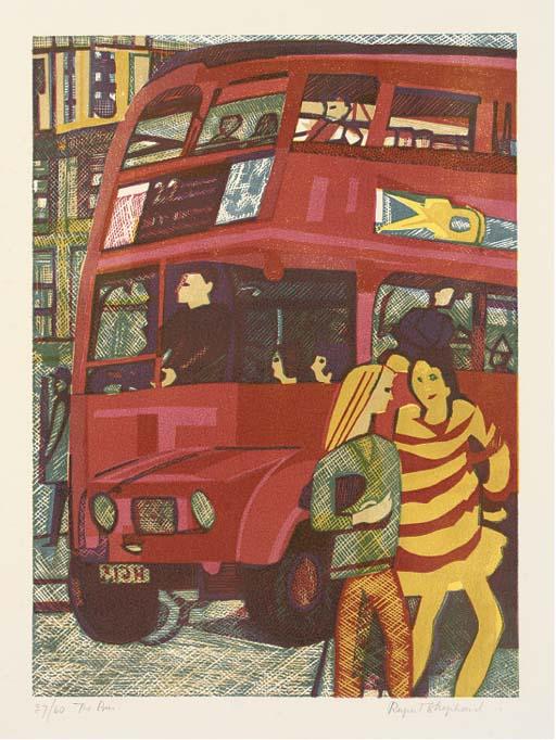 Rupert Shephard - Four plates, from London - The Passing Scene